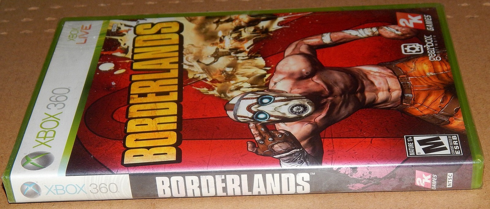 Borderlands XBox 360 RARE 1st Printing BRAND NEW / FACTORY SEALED