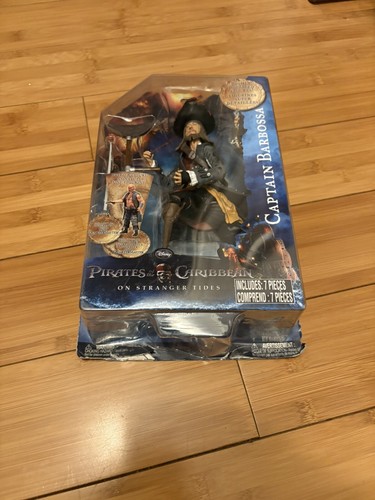 Pirates of the Caribbean Captain Barbossa 7" Action Figure 2011 Jakks rare baf - Picture 3 of 13