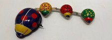 Wind-Up Lady Bug Family Parade WITH BOX Toy Japan Japanese Collectable Collector