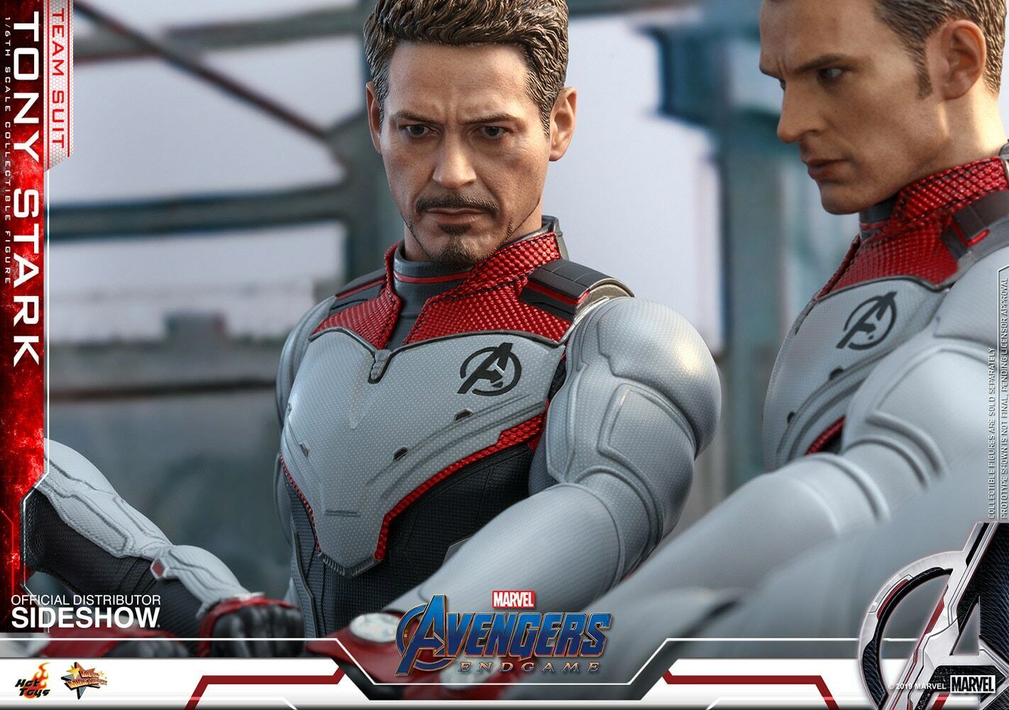  Hot Toys Avengers: Endgame end Game Movie Masterpiece Series  MMS 537 MMS537 Tony Stark (Team Suit) Sixth Scale Collectible Figure : Toys  & Games