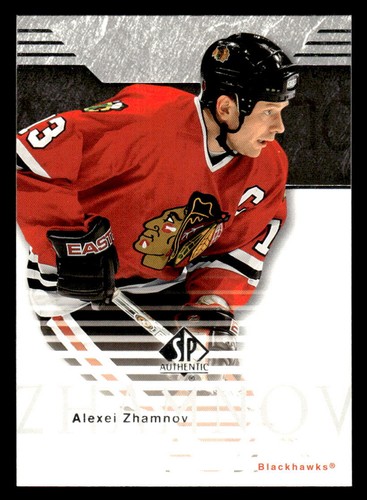 2003 SP Authentic Alexei Zhamnov #16 card