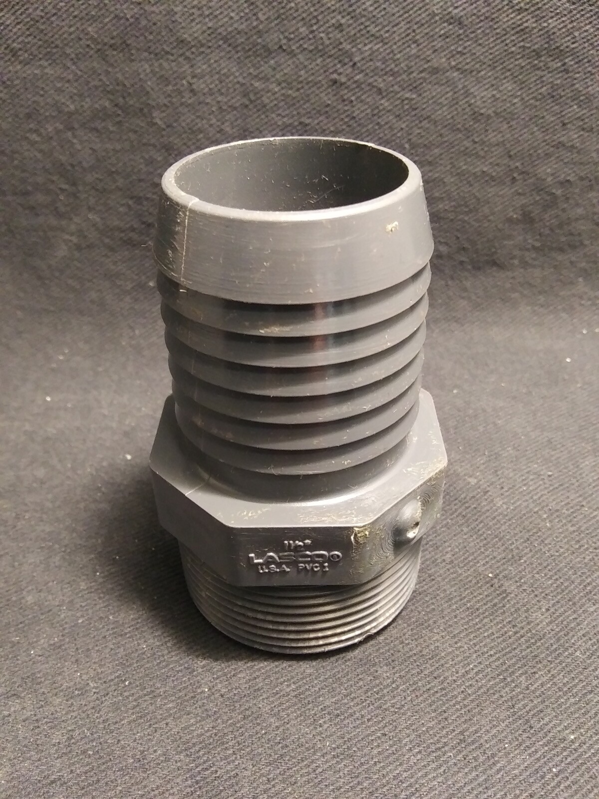 LASCO 1 1/2” PVC I Threaded Slip Male Adapter Fitting SCH80 D2609 1