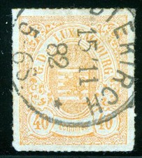 LUXEMBURG Nr. 23b o DIEKIRCH 15 11 82 LIEBHABERSTÜCK, geprüft FSPL