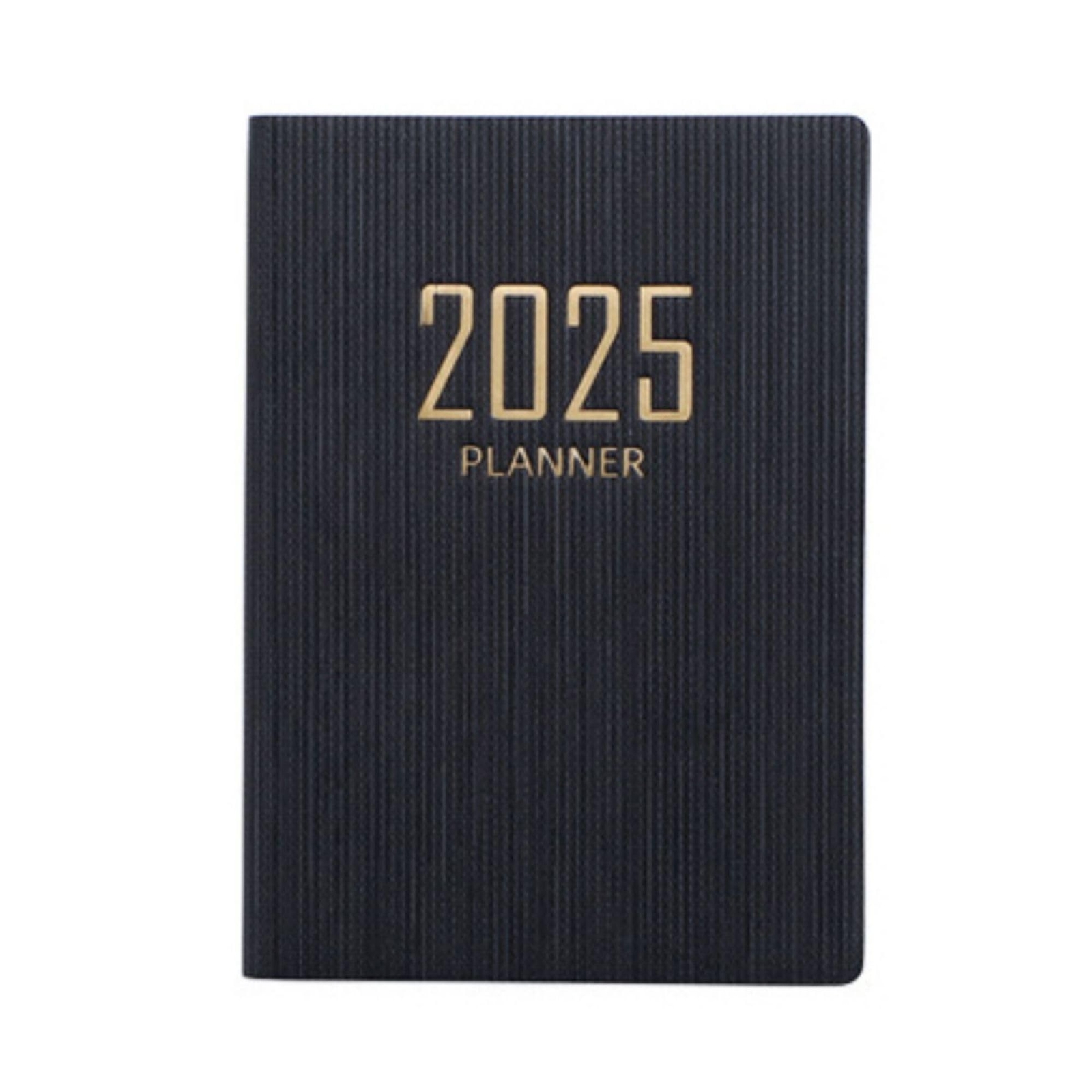 A7 2025 Weekly & Monthly Planner Compact Pocket Notebook Faux Leather Cover 1...