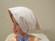 2 cotton red beige Under Scarf Tube Bonnet Cap Bone Head Cover Hijab Hair