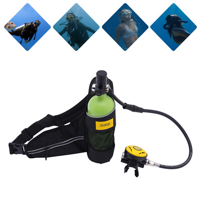 #ad Reusable Mini Scuba Tank Within Breathing Capacity For 15 20 Minutes Underwater $141.13