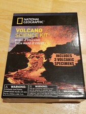 National Geographic Volcano Science Kit NEW