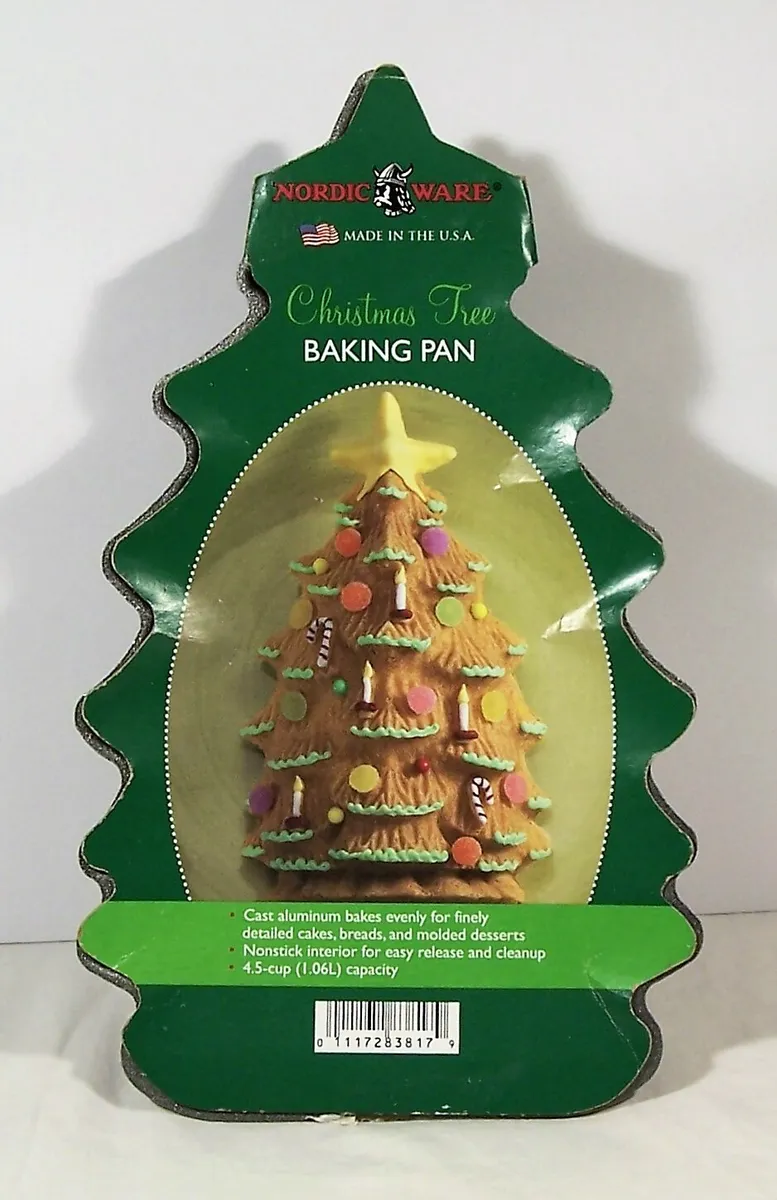 Christmas Tree Cake Pan Mold, Nonstick - USA Pan