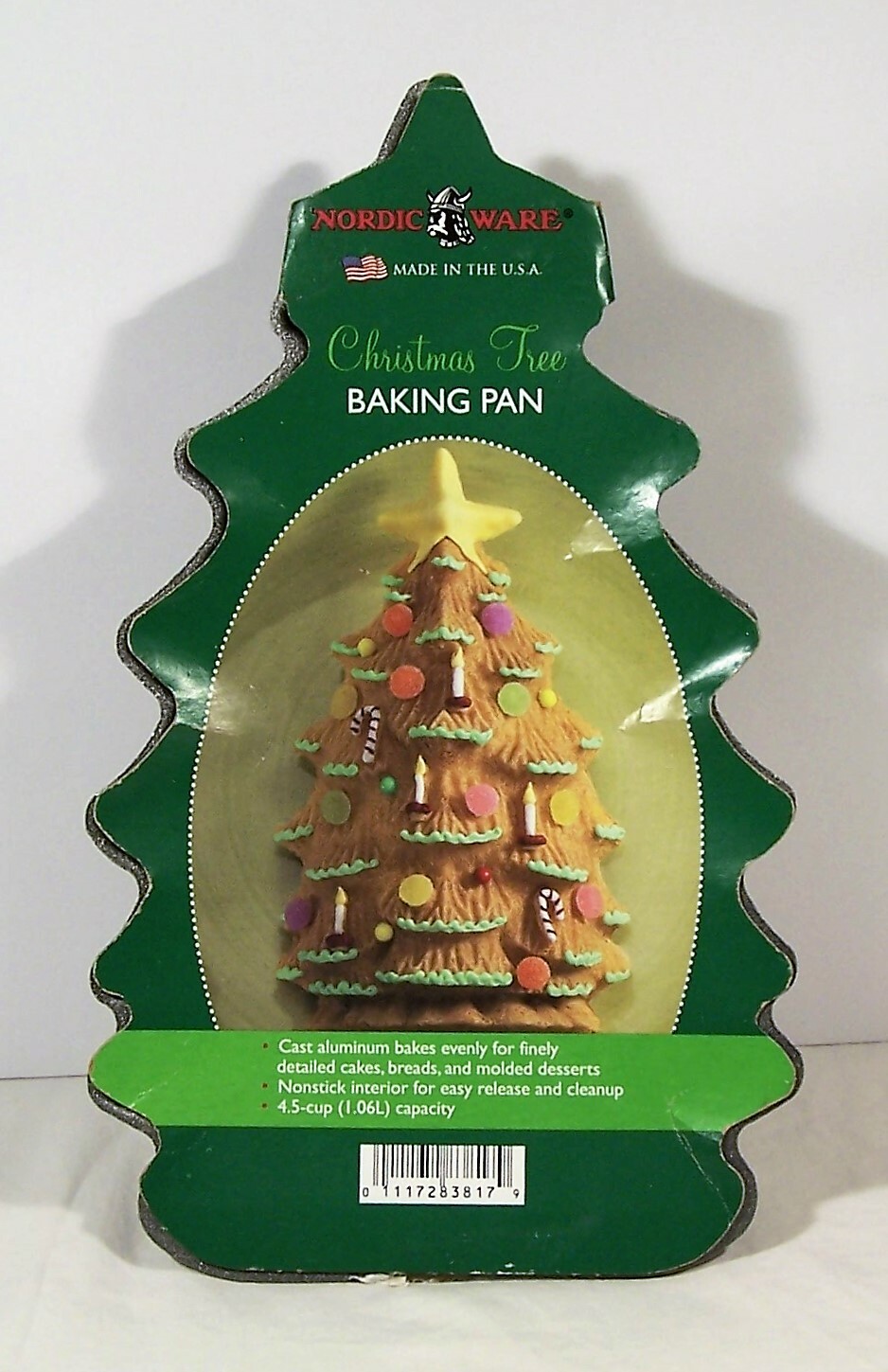 Nordic Ware Christmas Tree Baking Pan Cake Mold 4.5 Cup 11" Cast Aluminum NEW eBay