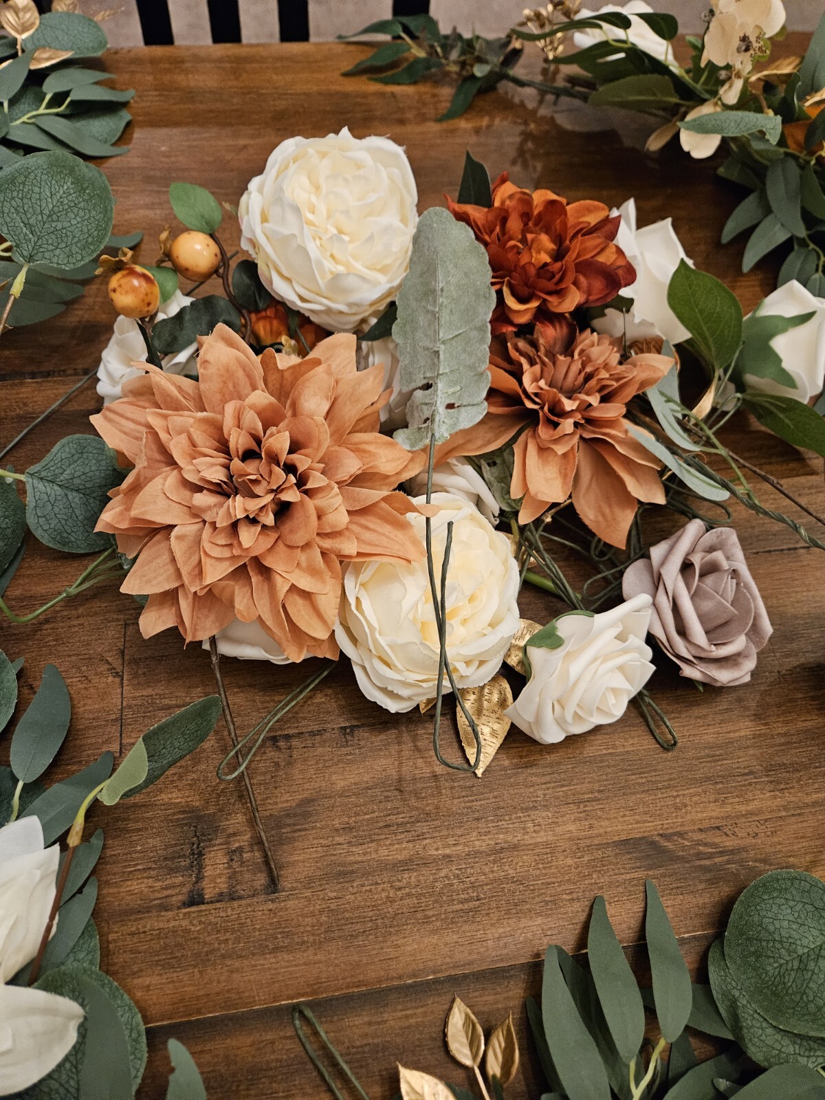 Lings Moment SUNSET TERRACOTTALot Garland Flowers More eBay