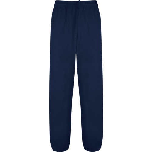 JERZEES Cotton Nu Blend Blank Plain Youth Sweat Pants Fitted Bottom Navy Blue M eBay