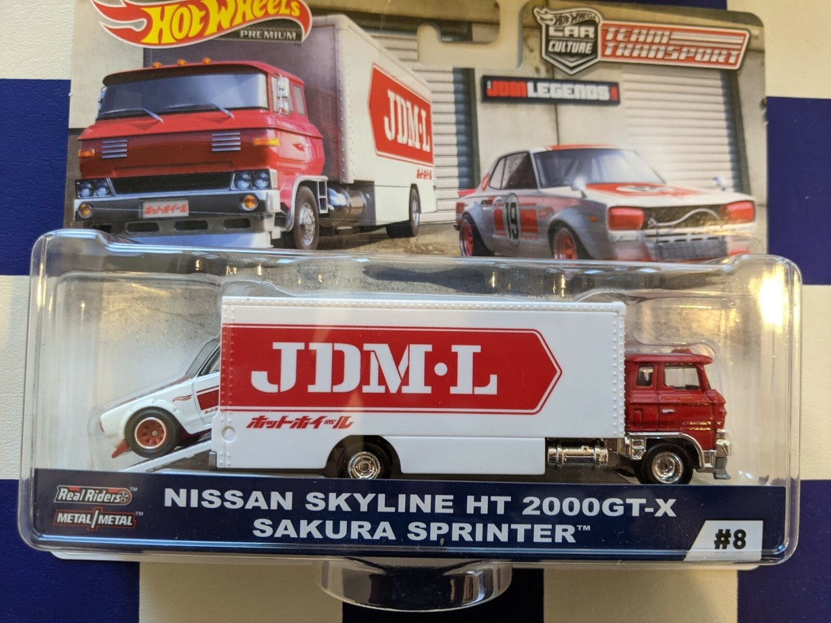 ホットウィールチームトランスポート スカイライン4種セット