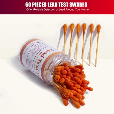 Lead Paint Test Kit 30pcs Test Swabs Instant Lead Test Kit for All Painted Surfa