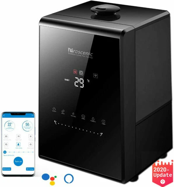 Umidificatori e vaporizzatori con telecomando