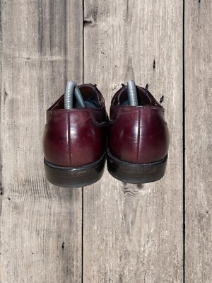 Allen Edmonds Brandywood Split Toe Deep Oxblood Brown Tie Shoe size 10 Allen Edmonds Brandywood Split Toe Mens Dress Shoe Ox Blood  main image 4