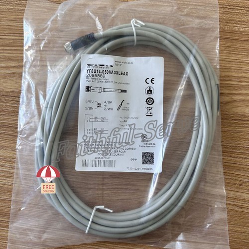 Proximity Switch Sensor Cable For Sick YF8U14-050VA3XLEAX 2095889 M8 4 ...