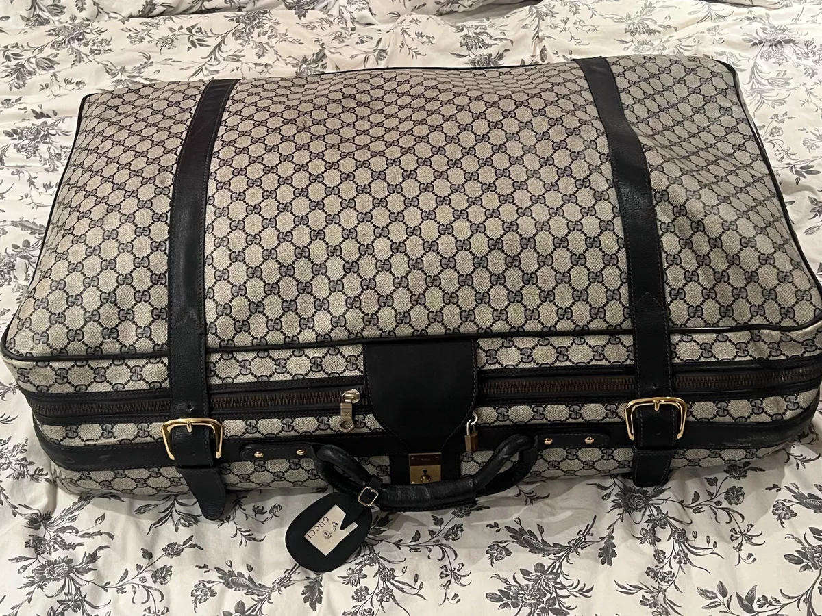 Gucci Vintage Suitcase Luggage Bag