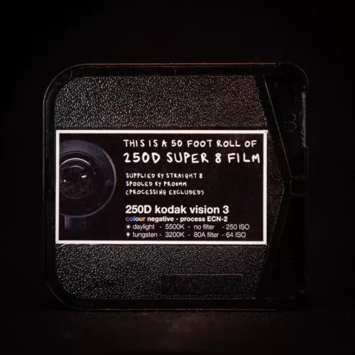 Kodak VISION3 Super 8 8mm Color Negative Film (250D/7207) - Hand loaded by Pro8m