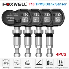 FOXWELL T10 4PC Universal TPMS Tire Pressure Sensor Car Monitoring Rubber Sensor