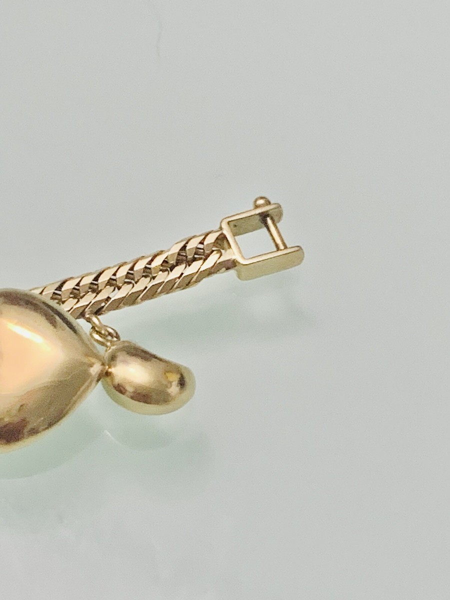 🛑K18 Jap Bracelet Kihei Pure 18k Gold! 7.5” 17.77g Moon 🛑K18 Jap Bracelet Kihei Pure 18k Gold! 7.5” 17.77g Moon