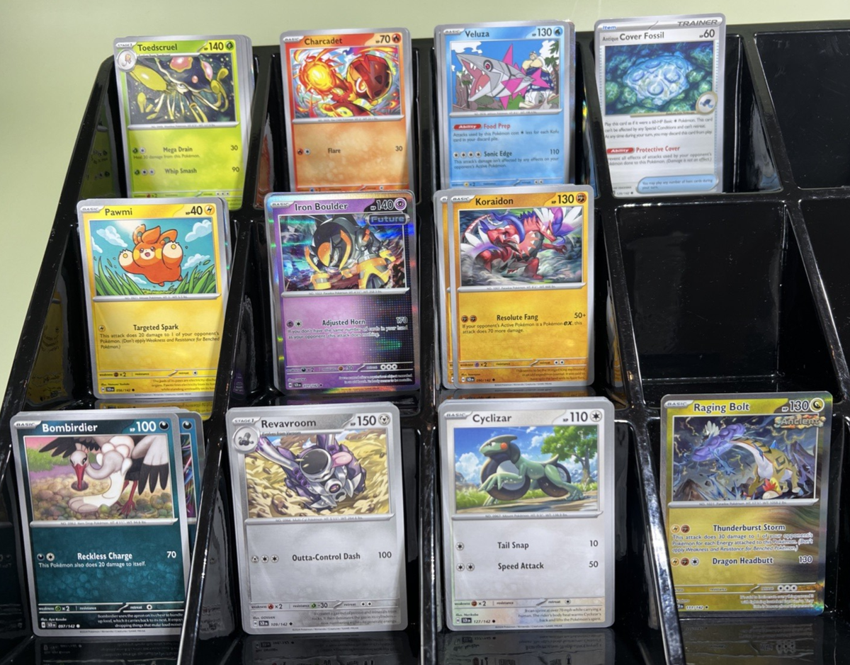 pokemon stellar crown card list Pokémon Stellar Crown - Complete Common, Uncommon, Rare Set
