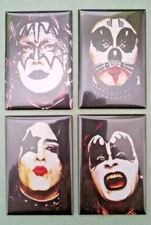 Kiss 1974 refrigerator fridge magnet 2x3 Ace Gene Peter Paul