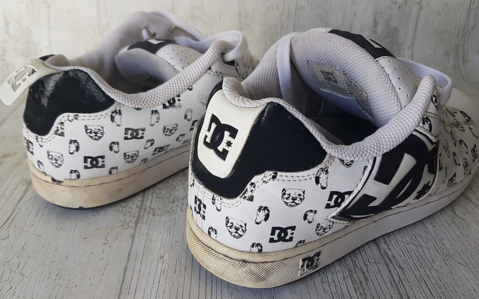 Rob Dyrdek DC Shoes Meaty Dog Mini Horse 2008 skate shoes rare uk mens 7.5 image 7