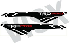 X2 Trd Pro Off-road Vinyl Decals For 2013-2019 Toyota Tacoma Bed Side X2 Trd Pro Off-road Vinyl Decals For 2013-2019 Toyota Tacoma Bed Side
