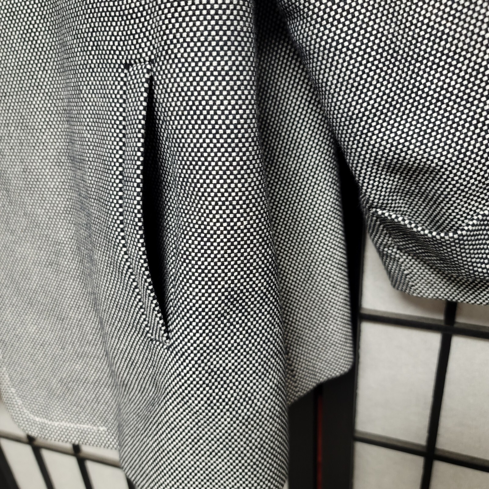 Talbots Single Button Small Checkered Blazer Wome… - image 3