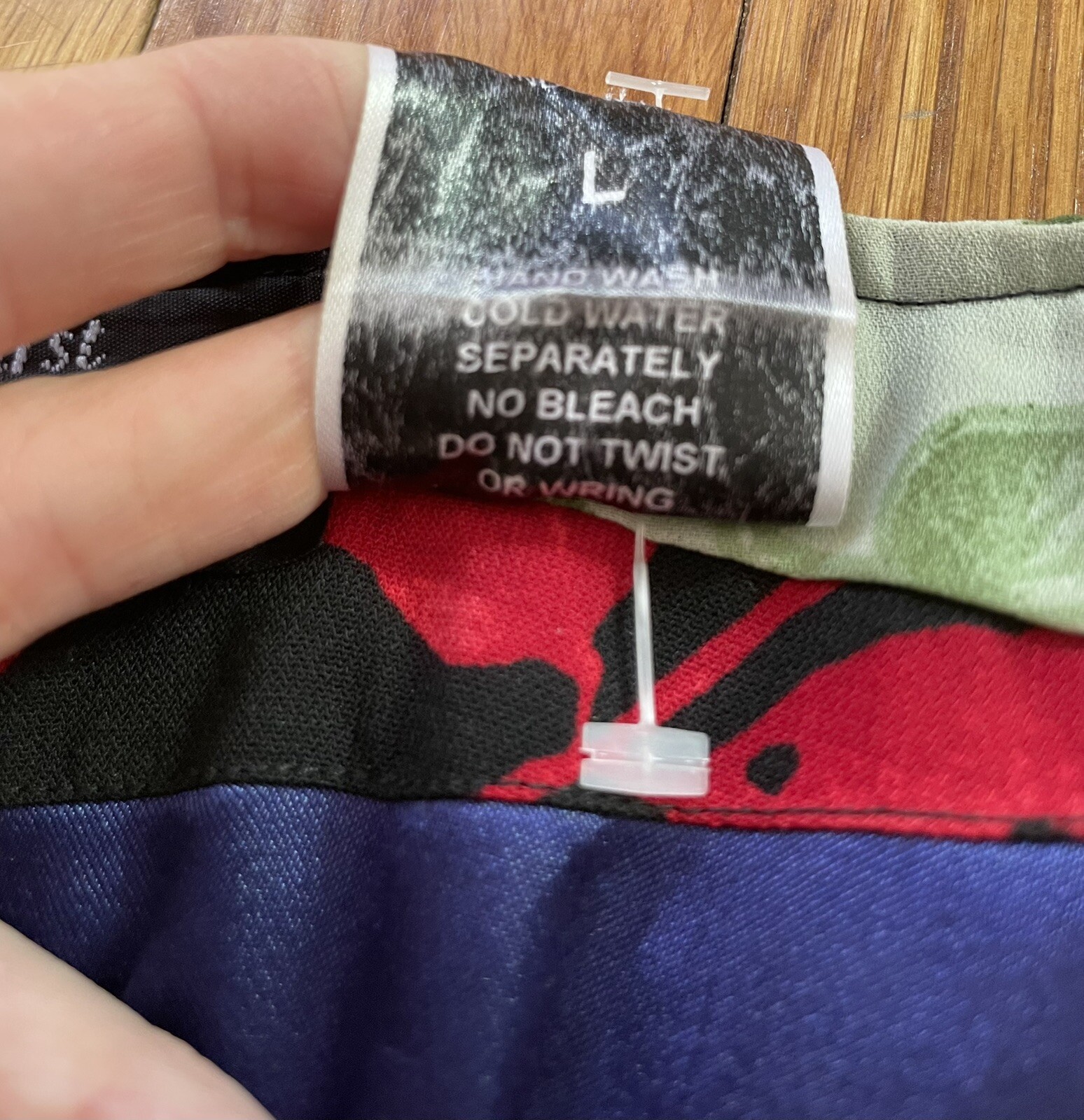 FIRST VISION by Shirin multicolor button front lo… - image 3