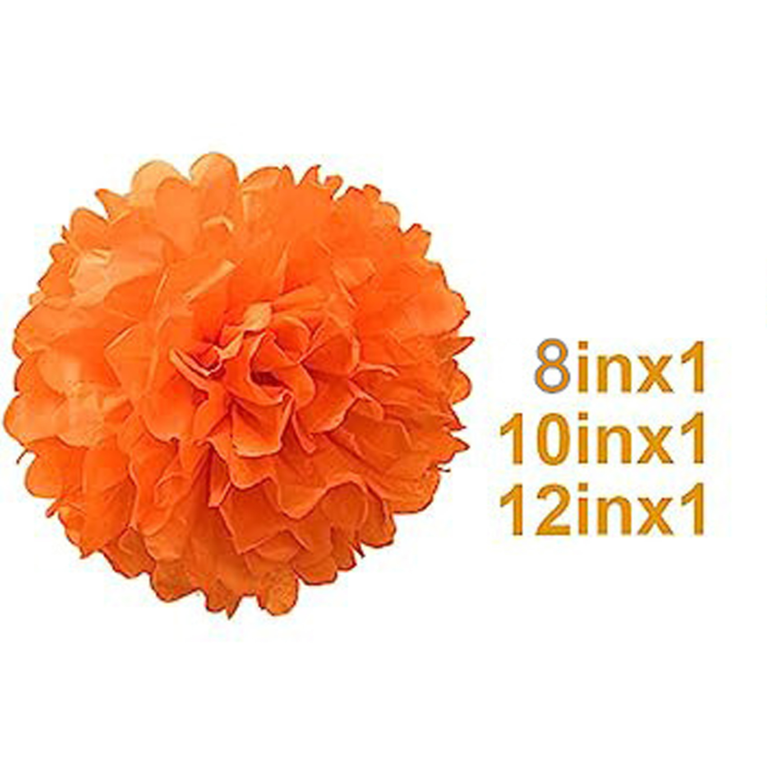 Diy Paper Flower Balls Vibrant Tissue Ball Decorations Reusable for