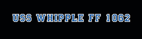 USS WHIPPLE FF 1062 DE 1062 Decal U S NAVY USN Military S01 - Picture 6 of 12