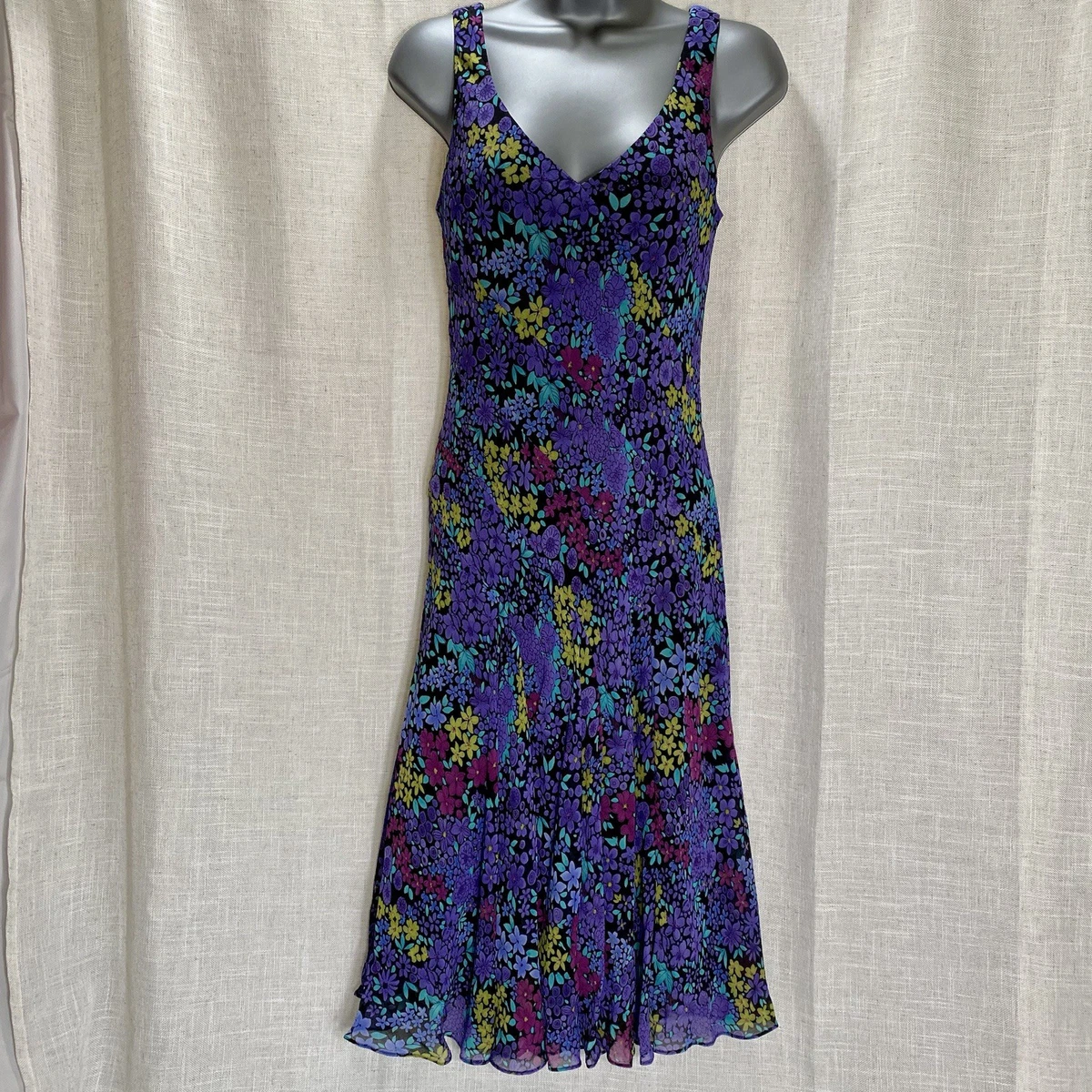 silk boho dress Long boho silk dress, vintage silk dress, plunging neckline dress, shi   L'atelier de Sonja