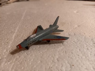 Modellflugzeuge Siku Plastik: F 100 Super Sabre USA Modellflugzeug um 1960 Rar!