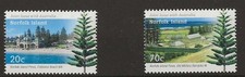 Norfolk Island 2014 - 20c & 70c  Norfolk Pines - Set of 2 - MNH..... SCARCE.....