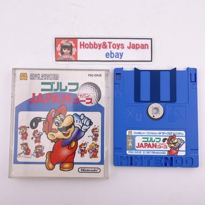 Nintendo Famicom Disk System MARIO GOLF JAPAN COURSE NES 1987 getestet &...