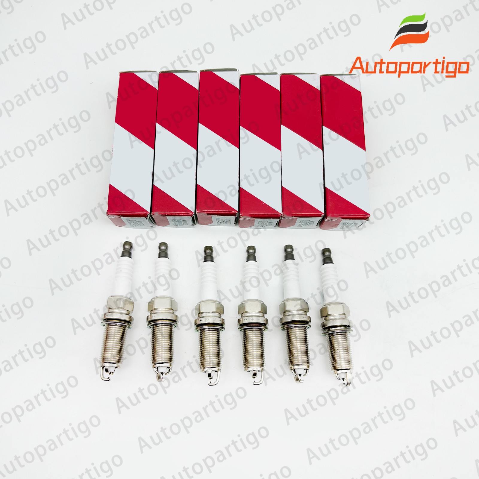 Set of 6 90919-01249 Iridium Spark Plugs For 2006-2015 Lexus IS GS LS FK20HBR11