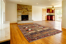 Rugeast Ghashghai Teppich 270x142 cm Handgeknüpft Wolle Braun Gelb Unikat