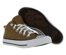 Converse CTAS Malden Street Mid PS Boys Shoes Size 4.5, Color: Hot