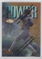 1997 Topps Finest Common - Bronze Refractor Common Bronze Eric Karros #255 f0v