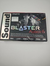 Creative Sound Blaster Audigy FX PCIe Sound Card 5.1   Fully Working   With Box