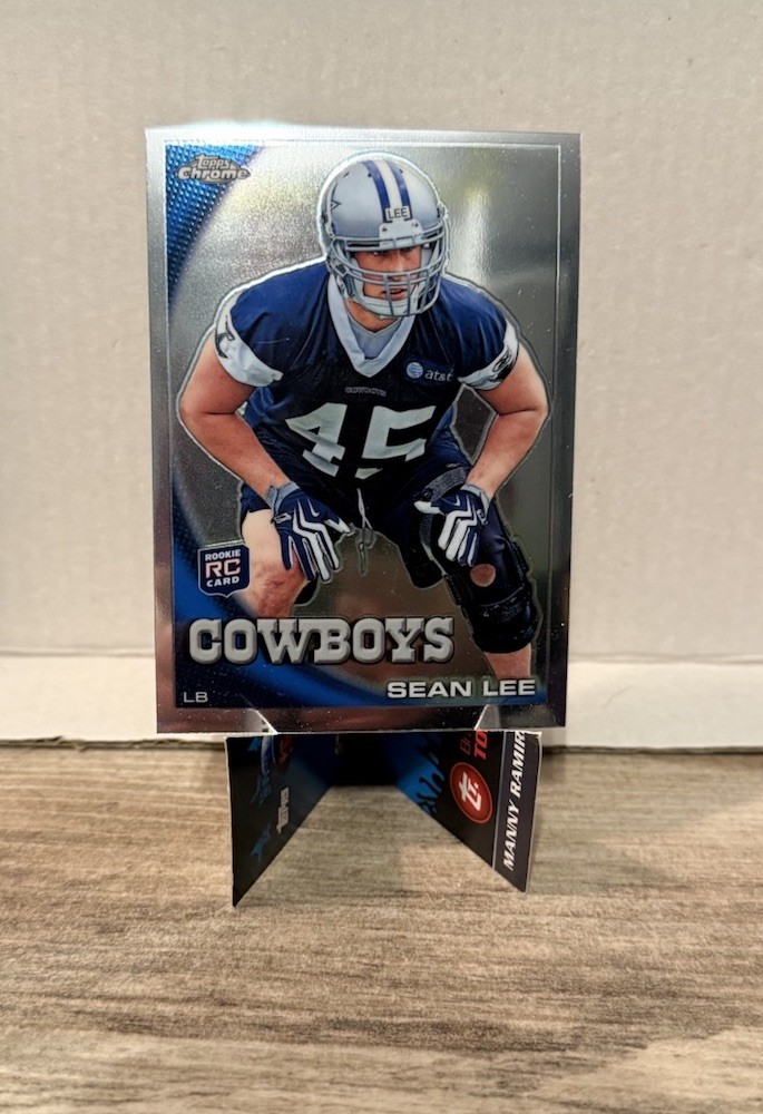2010 Topps Chrome Sean Lee RC #C38 Dallas Cowboys Rookie Card