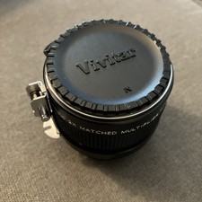 Vivitar MC 75-150MM 2X Matched Multiplier Teleconverter Camera Lens