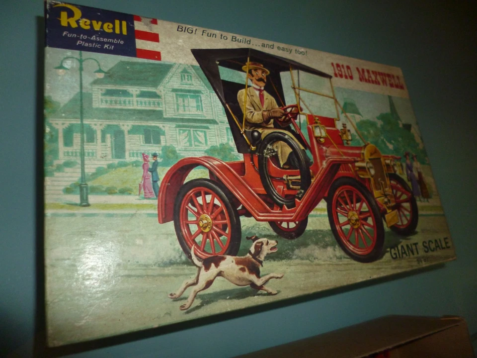 REAGLO Auto d'epoca Revell 1910 Maxwell "Giant Scale" kit modellino plastica - Immagine 4 di 4