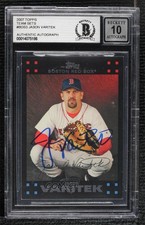 BAS 2007 Topps Boston Red Sox Team Set Jason Varitek #BOS3 BGS Authentic ow6