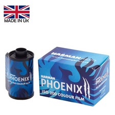 Harman Phoenix II 200 ISO - 24 Exp 35mm Colour Film - 135-24 - C-41 - NEW