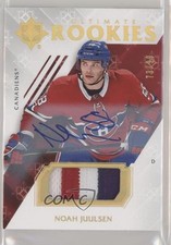 2018-19 Upper Deck Ultimate Collection Rookies 73/99 Noah Juulsen Patch Auto 0c3