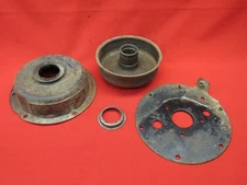 79 Honda ATC 110 A rear brake drum & housing cover inner & outer #42622-943-000