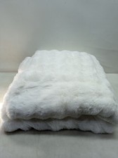 Kuscheldecke Kaninchen Pluesch Decke Super Soft Wohndecke Dick 230 x 250cm