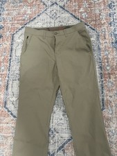 Weatherproof Vintage Men's Performance Tech Pants Khaki 34x30 Great Condition